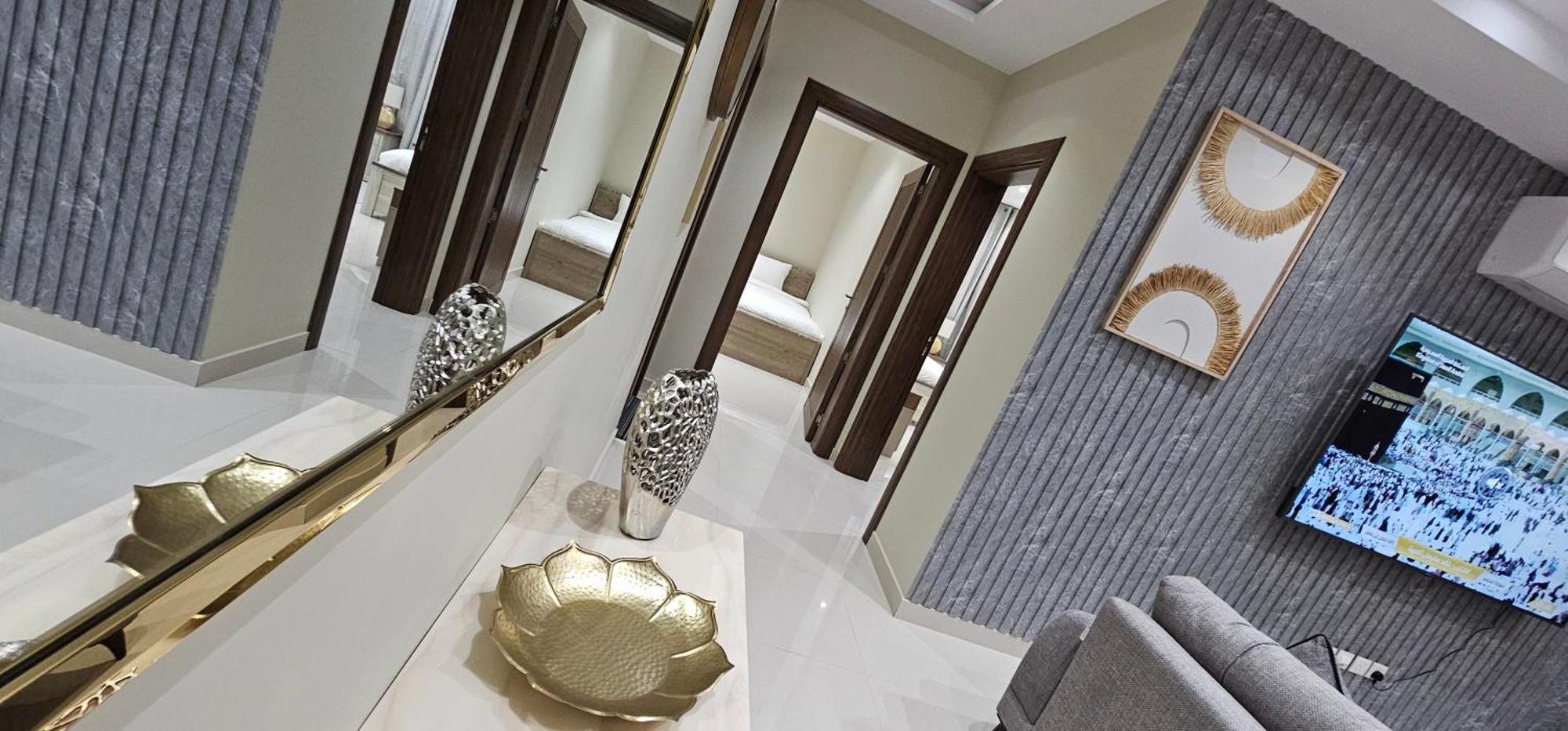 الشقق الفاخرة Modern Apartments Of 3 Bedrooms 5 Minutes To Haram Medina Exterior photo